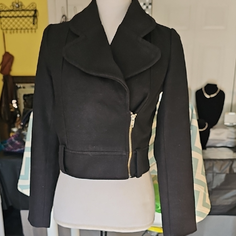 MINKPINK Black Women's Black Wool Blazer